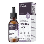 Marie Originals Natural Ear Oil Drops bottle for gentle ear care and soothing relief.
