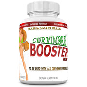 MARINANATURALS CURVIMORE BOOSTER bottle illustrating a compact, skin-tightening formula for enhanced curves.