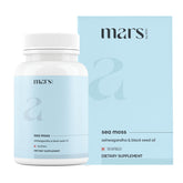 Mars by GHC Mars Surge sea moss capsules bottle front for daily mineral intake.