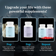 Mars Vitality Max Pack 1 in-use shot showing convenient on-the-go daily supplement