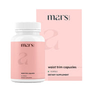 Mars Waist Trim Capsules bottle front shows label for daily digestive wellness.
