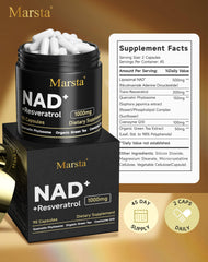 MARSTA green tea extract capsule signals antioxidant boost for stamina.