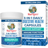 MaryRuth Organics 3 in 1 Probiotics bottle front for daily gut health