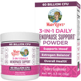 MaryRuth Organics menopause probiotics container supports gut health and hormonal balance.