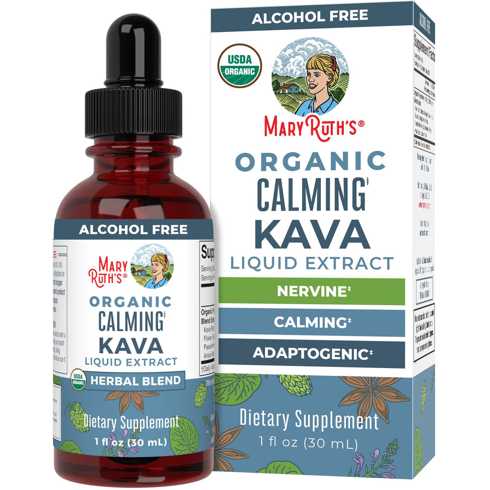 MaryRuth Organics calmness drops promote a peaceful mood