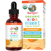 MaryRuth Organics Kids Vitamin C Drops bottle supports immune-friendly routines.