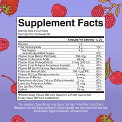 MaryRuth Organics Kids Gummies demonstrates chewable daily nutrients for children.