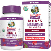 MaryRuth Organics men's vitamin gummy bottle for convenient daily immune support.