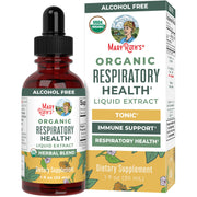 MaryRuth Organics respiratory health drops bottle pour supports daily respiratory comfort