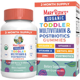 MaryRuth Organics toddler multivitamin gummies berry bottle pour support daily nutrition