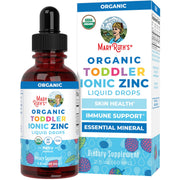 MaryRuth Organics Toddler Zinc Drops bottle with berry flavor supports easy daily use