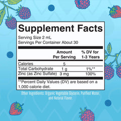 MaryRuth Organics Toddler Zinc Drops dropper cap showing dosing control