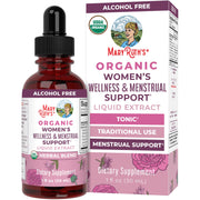 MaryRuth Organics Women's Wellness Drops bottle for daily menstrual support.