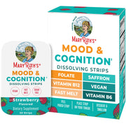 MaryRuth's Mood & Cognition dissolving strip in pouch for on-the-go mood balance.