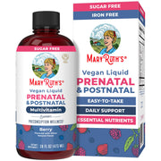 MaryRuth's prenatal postnatal liquid bottle for easy daily dosing.