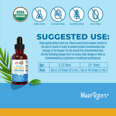 MaryRuth VK2 MK7 label close-up; natto-derived source highlighted for vegan K2.