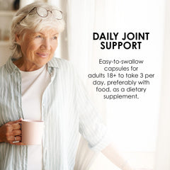 Pouring Mason Natural capsules to illustrate daily dosage routine