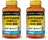 Mason Natural glucosamine bottle shows joint support potential