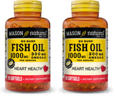 Mason Natural Omega-3 bottle with softgels for potential joint support.