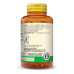 Mason Natural Vitamin D3 softgels pour demonstrates convenient daily supplementation.