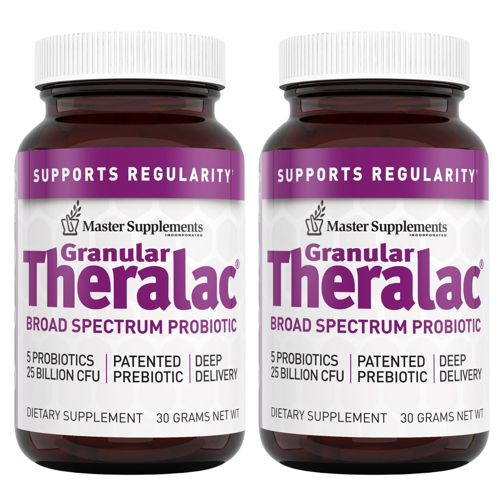 Master Supplements Theralac Granular Powder bottle for gut health