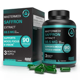 Mastermedi saffron extract bottle for daily mood support