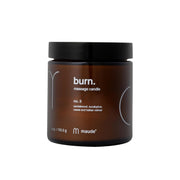 Maude Burn No. 3 jojoba oil candle melts to quick skin hydration after a relaxing bath.
