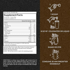 Max Muscle Maxpro Elite bottle side label highlights BCAAs for recovery support.