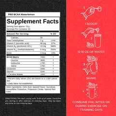 Max Muscle Pro BCAA Watermelon mix dissolves quickly during workouts.