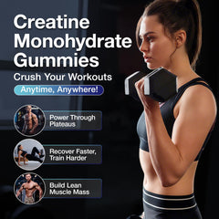 MaxHemp Creatine Gummies berry flavor close-up for tasty workouts.