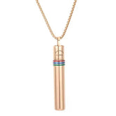 Maxhoo 528 Hz Breathing Necklace pendant emits a calming tone for mindful breathing
