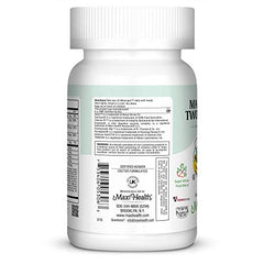 Maxi Health multivitamin nutrition facts panel detail for informed choices.
