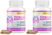 Maximize Within thyroid supplement bottle front view highlighting energy-boosting ingredients