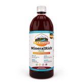 Maximum Living MineralRich bottle pour shows a ready-to-use mineral blend for daily energy