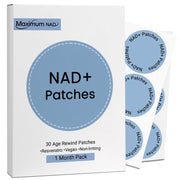 Maximum NAD patch energy on the go for steady daytime vitality.
