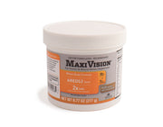 MaxiVision MedOp jar closeup, all-in-one eye and overall health support.