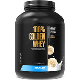 Maxler 100% Golden Whey vanilla ice cream canister for a high-protein shake option