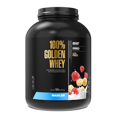 Maxler 100% Golden Whey tub front view for daily protein support.