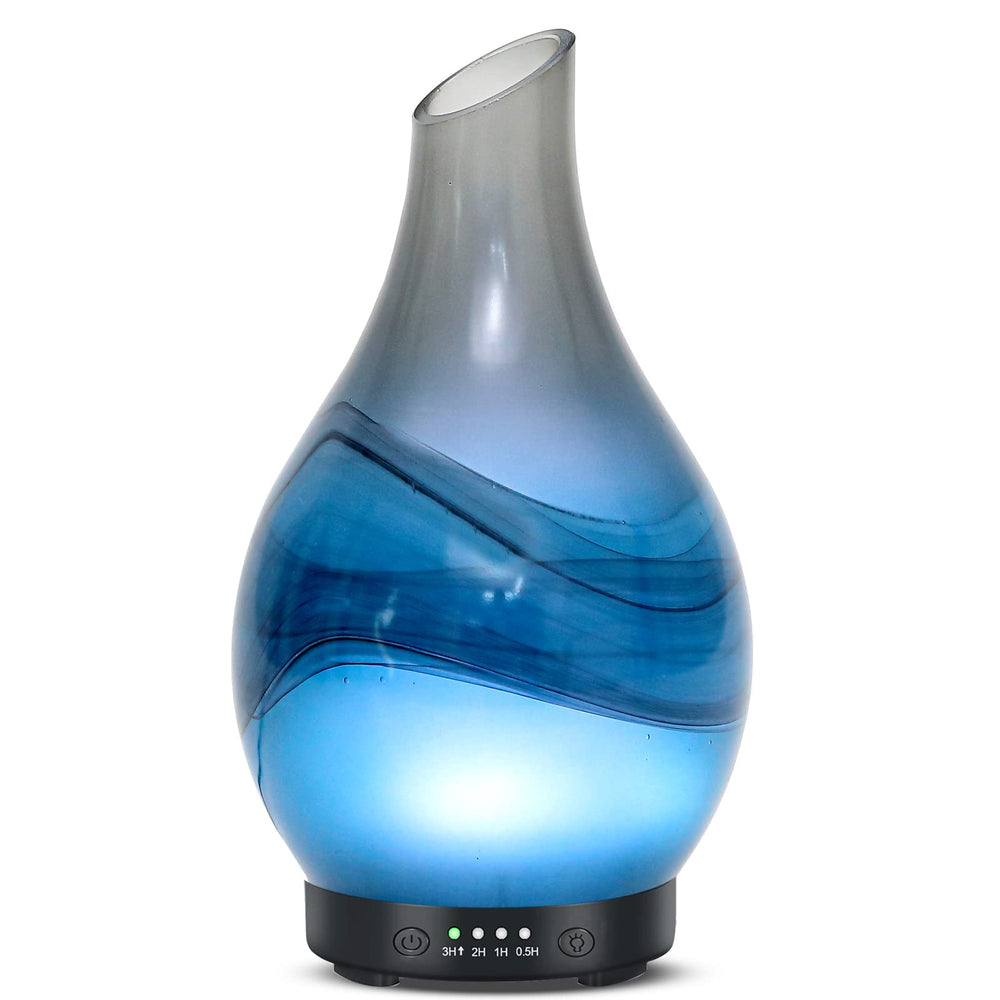 MAXWINER art glass diffuser cover showcases craftsmanship and decorative charm.