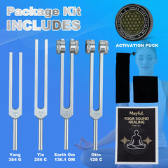Mayful tuning forks 256Hz boost energy after workouts and yoga