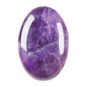 MaziZhang amethyst palm stone polished surface catching sunlight for calm focus
