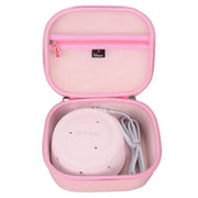 Mchoi hard travel case for Yogasleep Dohm Uno fits snugly for travel.