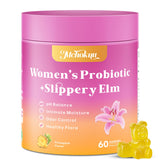 Mchokuu Her Juicy Probiotics Gummies bottle supports gut balance and immune health.