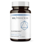 MD Process GlucoBerry bottle featuring maqui berry extract for daily use