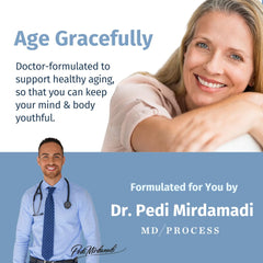 MD Process MitoThrive label closeup highlighting purity and potency.
