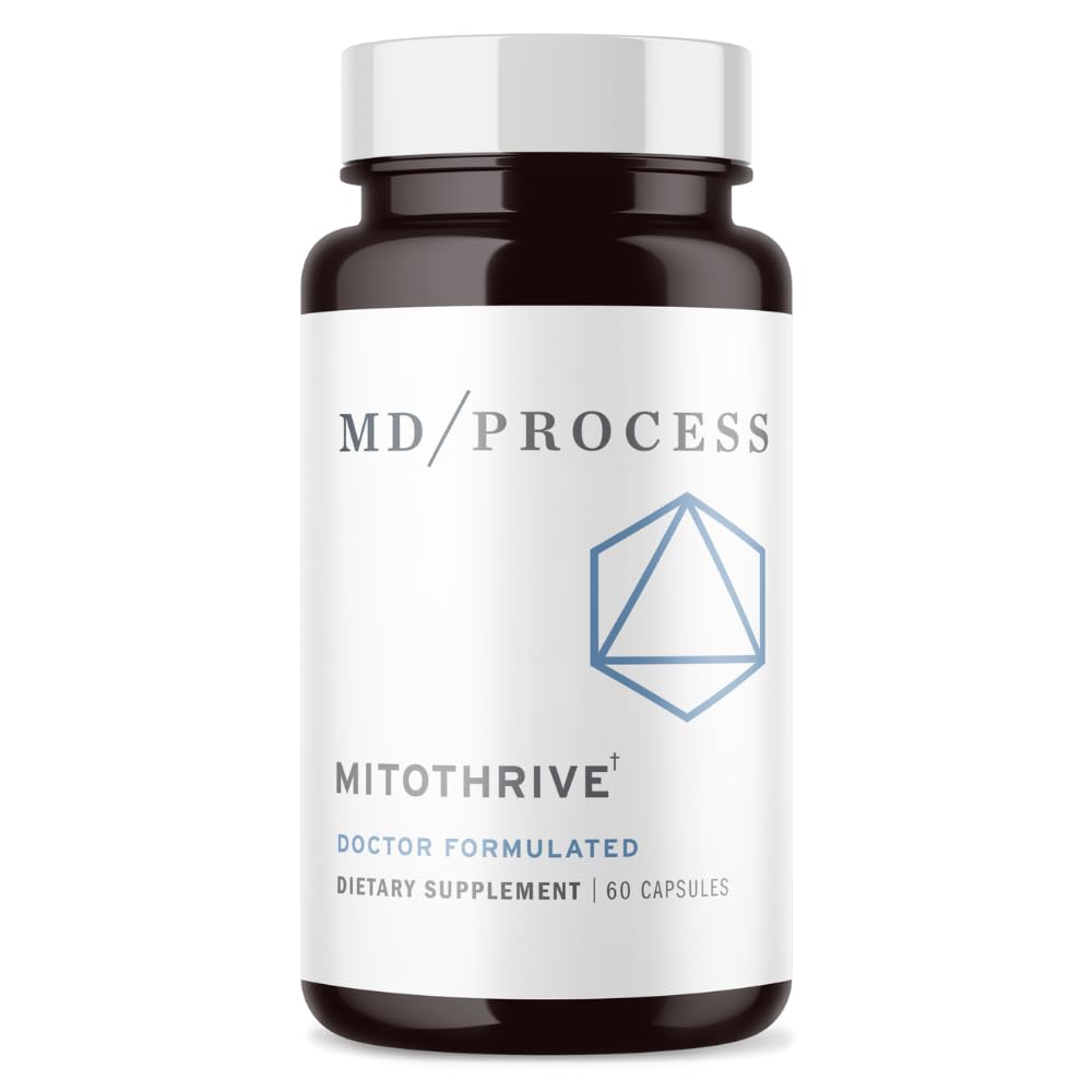 MD Process MitoThrive NAD+ bottle promoting cellular energy.