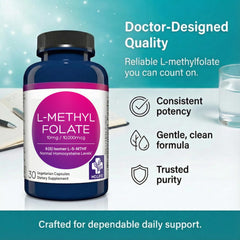 MD.LIFE L-Methylfolate ingredients label for transparency