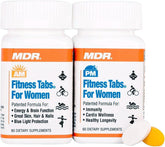 MDR Fitness Tabs close-up of bottle cap for easy daily dosing.