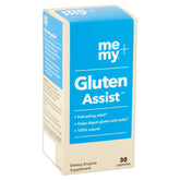 Me + My Gluten Assist bottle for convenient daily use with gluten-containing meals.