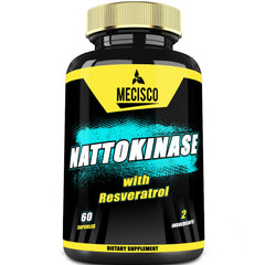Mecisco Nattokinase 4000 FU bottle shows premium packaging for daily use.